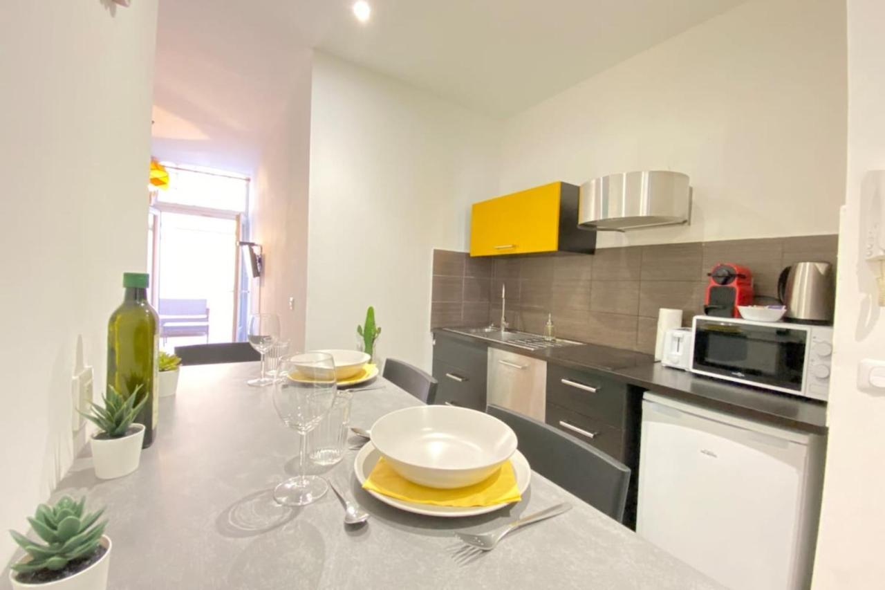 Happyhome Terrasse En Ville Fastwifi Netflix Marselha Exterior foto